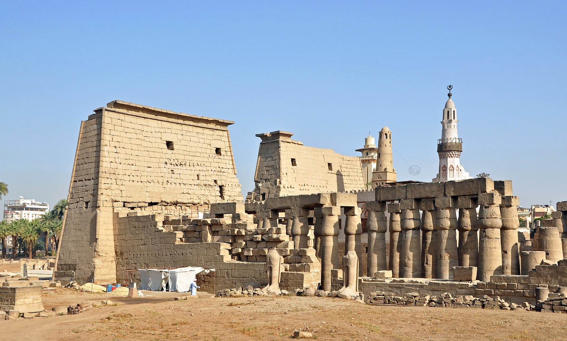 Mallawi Museum Minya gallery interior
